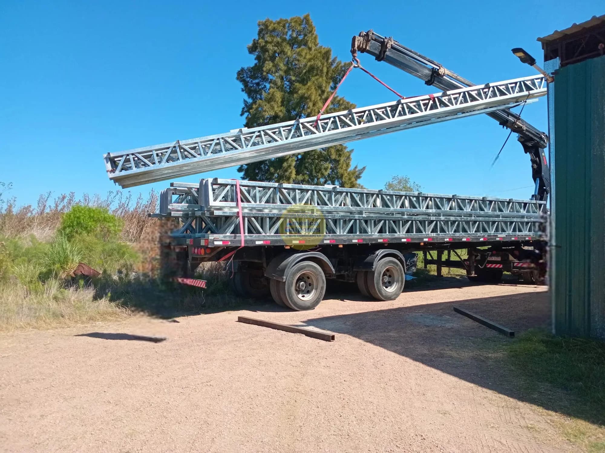 Estructura de galpón - Vista 2