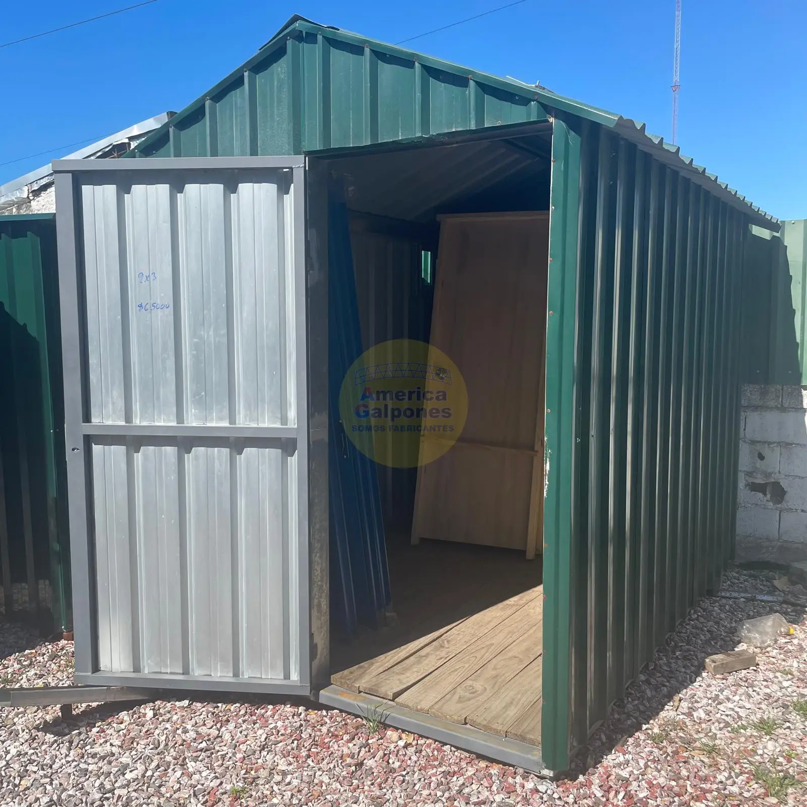 Galpón Dos Aguas 2x3